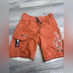 Billabong Mens Boardshorts w/ Wax Comb + Bottle Opener Cargo Pocket Size 31
